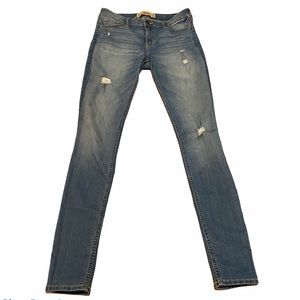 Hollister Super Skinny Distressed Jeans